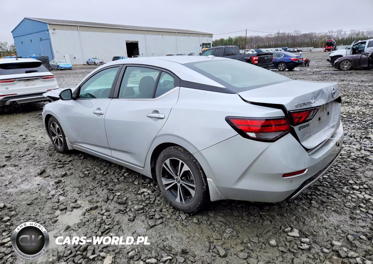 2020 Nissan Sentra Sv VIN:3N1AB8CV1LY287317 - 2