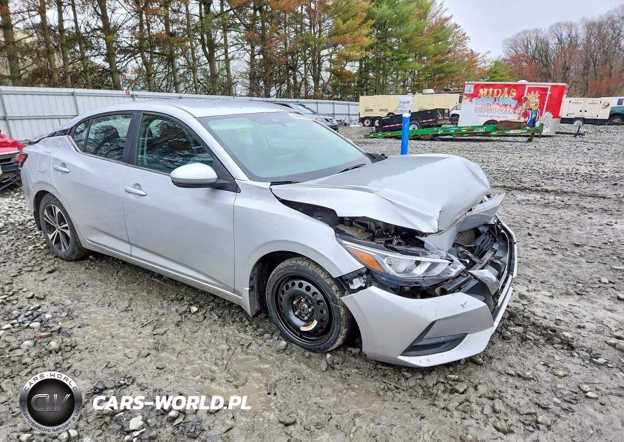 2020 Nissan Sentra Sv VIN:3N1AB8CV1LY287317 - 4
