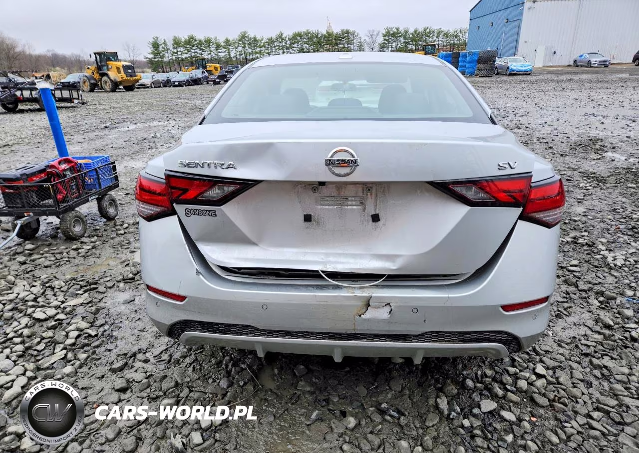 2020 Nissan Sentra Sv VIN:3N1AB8CV1LY287317 - 6