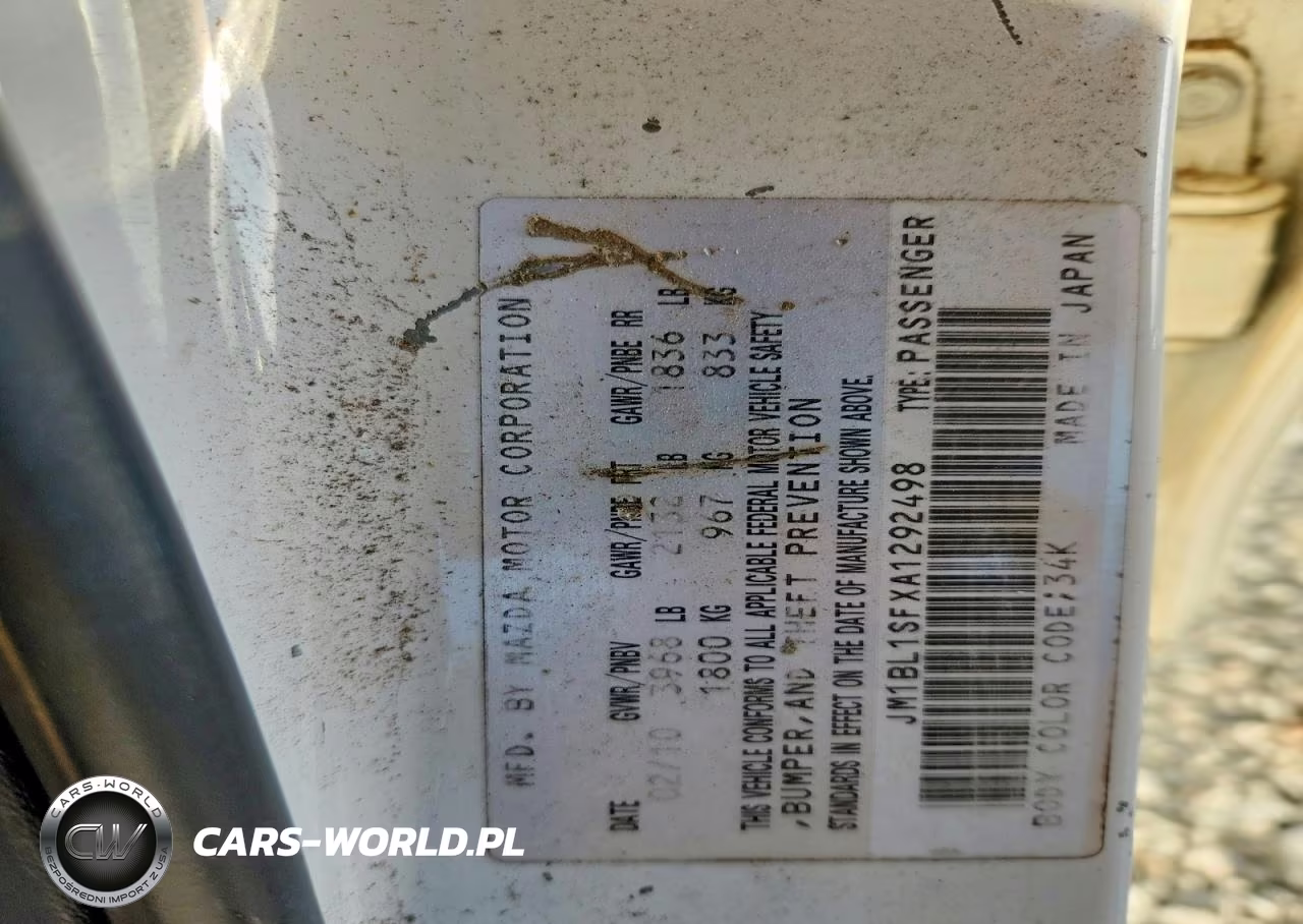 2010 Mazda 3 I VIN:JM1BL1SFXA1292498 - 12