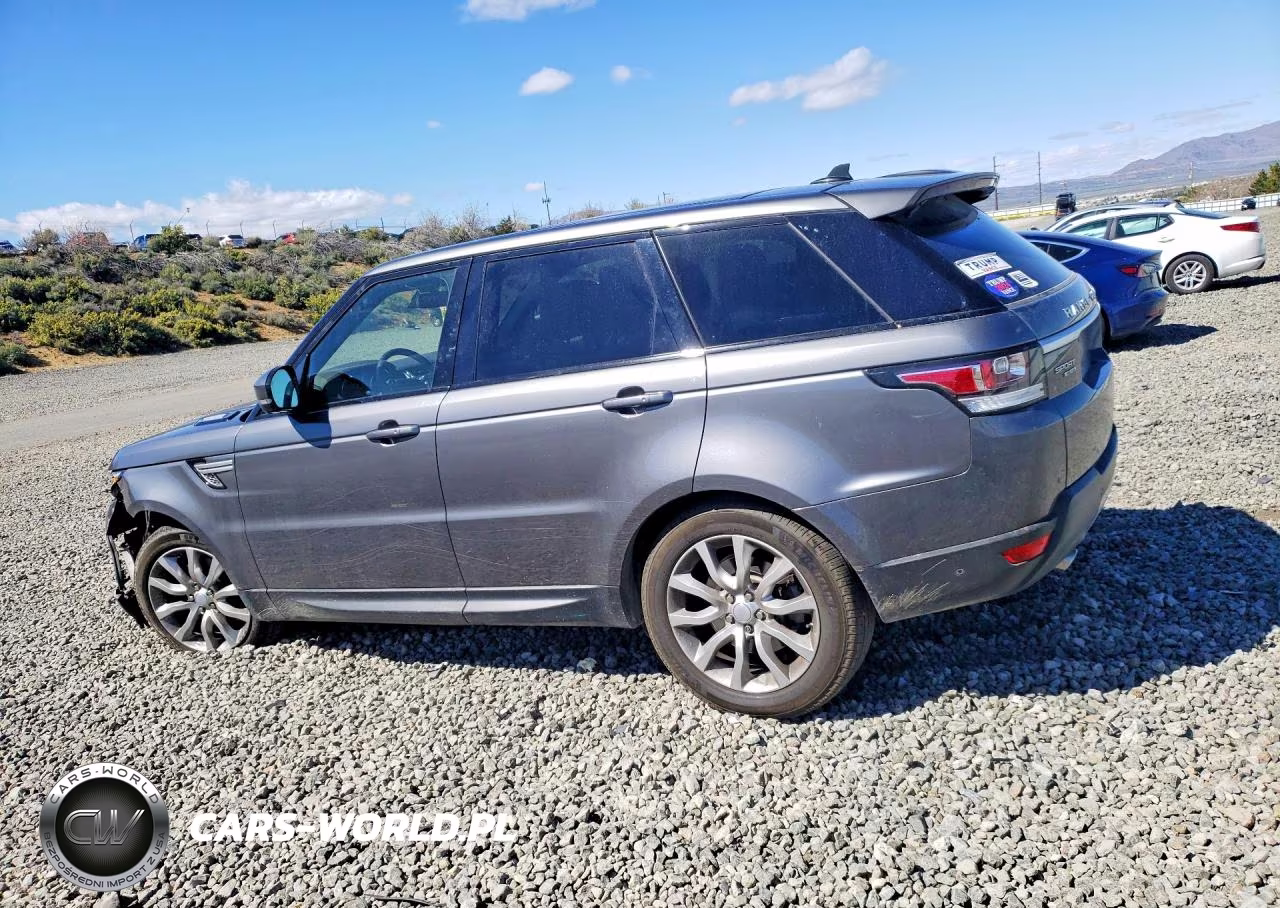 2016 Land Rover Range Rover Sport Hse VIN:SALWR2KF8GA651581 - 2