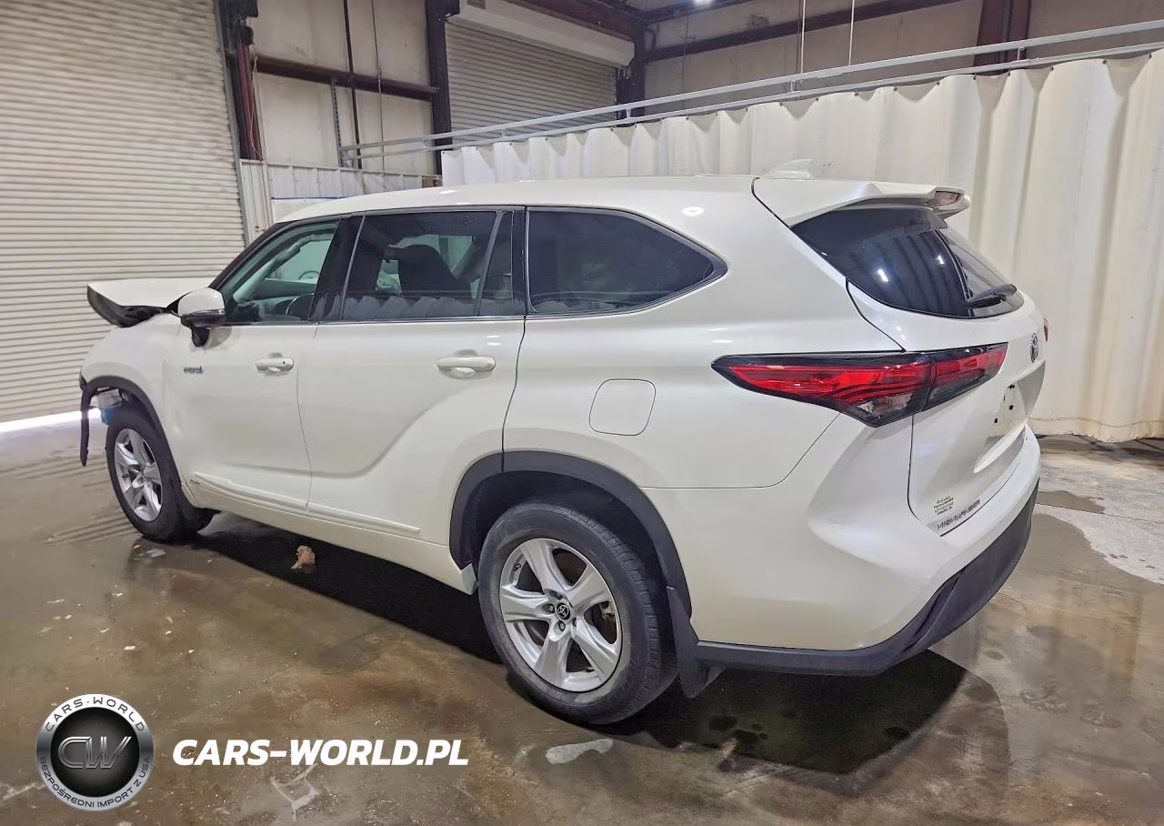 2021 Toyota Highlander Hybrid Le VIN:5TDBBRCH2MS530093 - 2