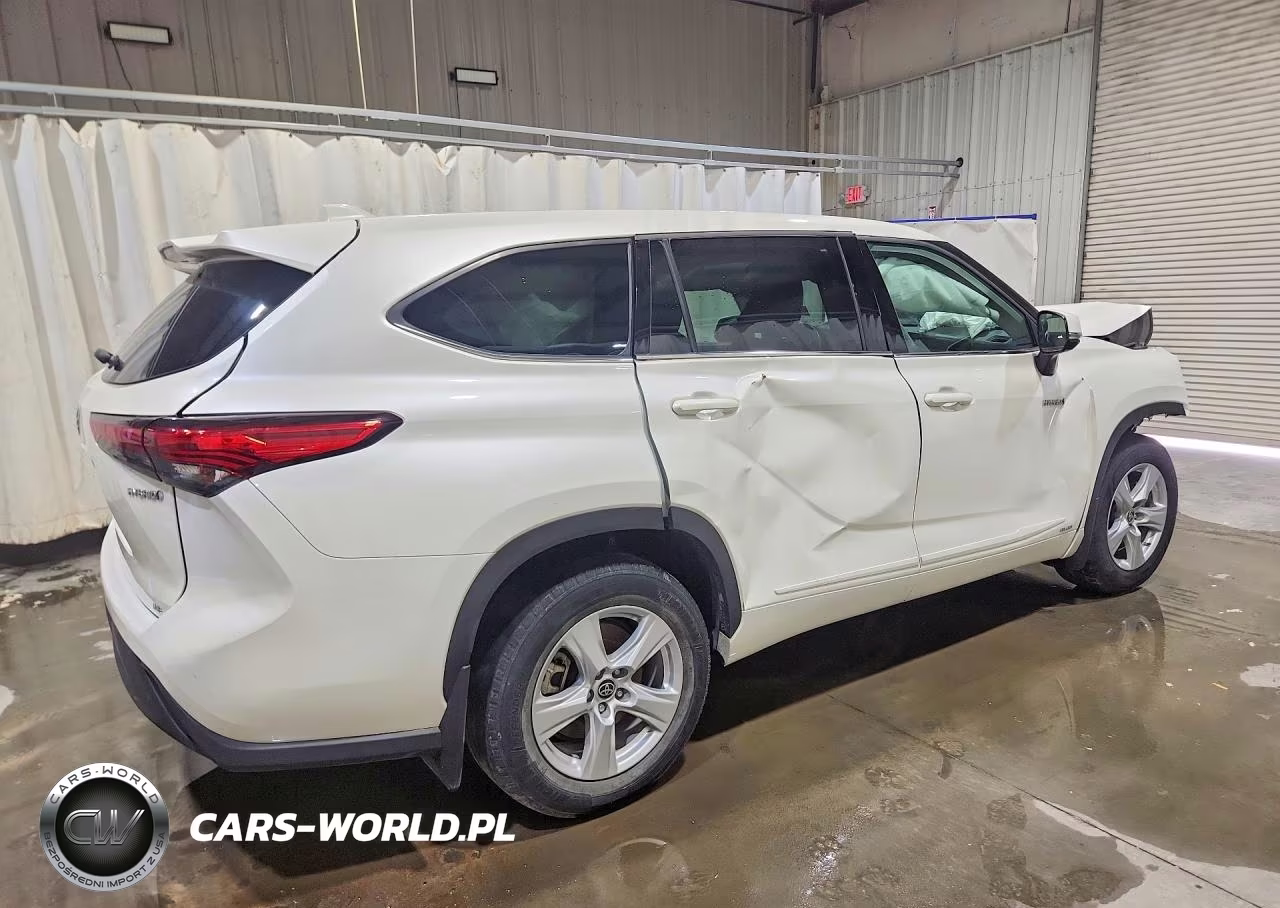 2021 Toyota Highlander Hybrid Le VIN:5TDBBRCH2MS530093 - 3
