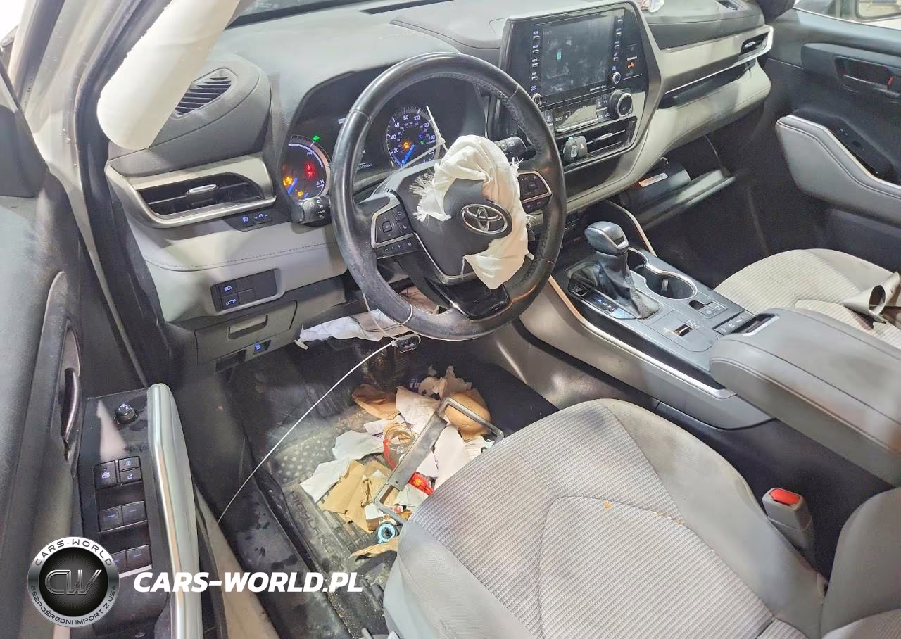 2021 Toyota Highlander Hybrid Le VIN:5TDBBRCH2MS530093 - 8