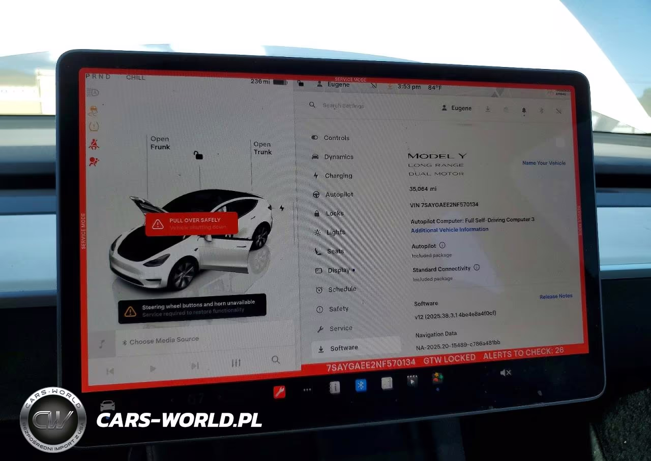 2022 Tesla Model Y VIN:7SAYGAEE2NF570134 - 9