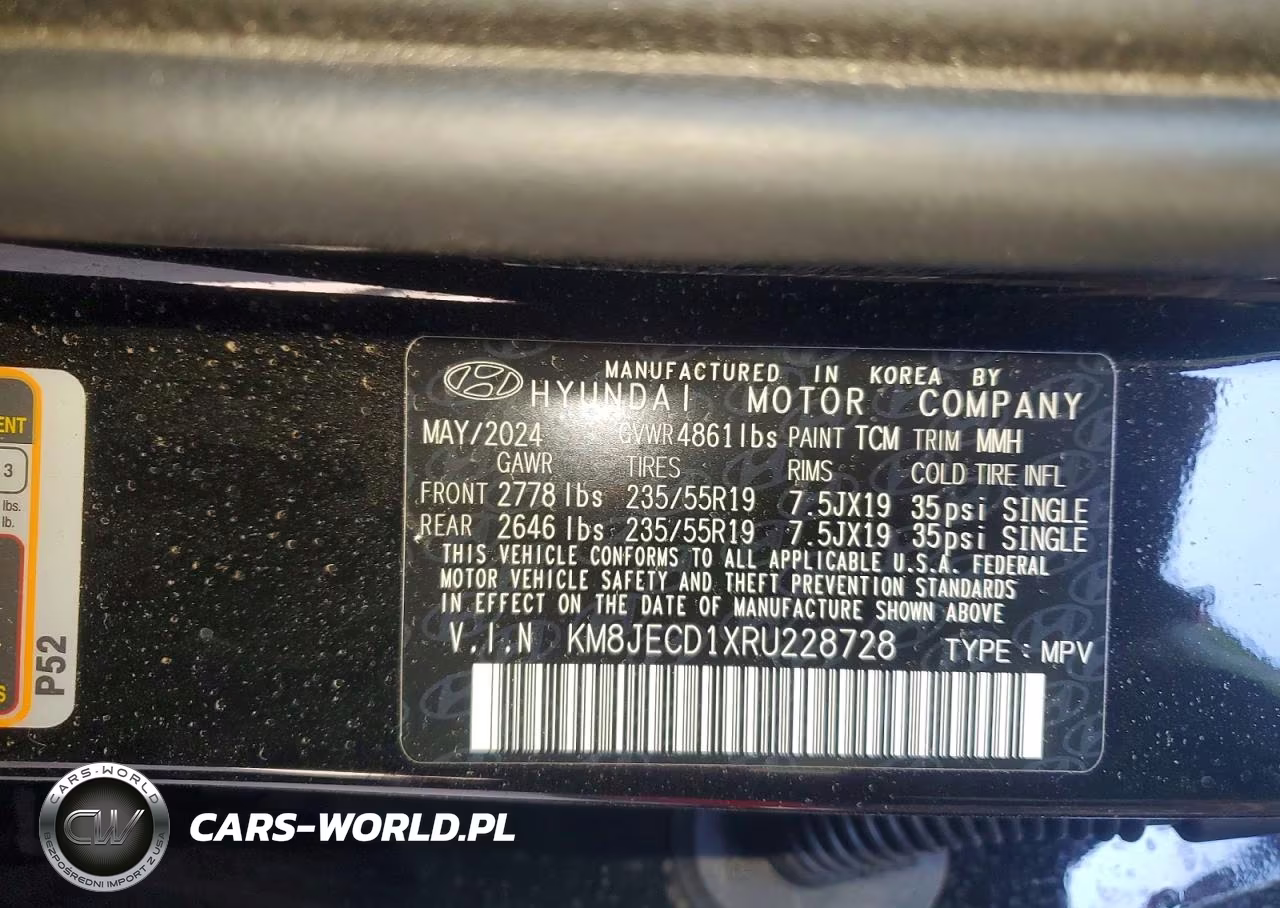 2024 Hyundai Tucson Hybrid Limited VIN:KM8JECD1XRU228728 - 12