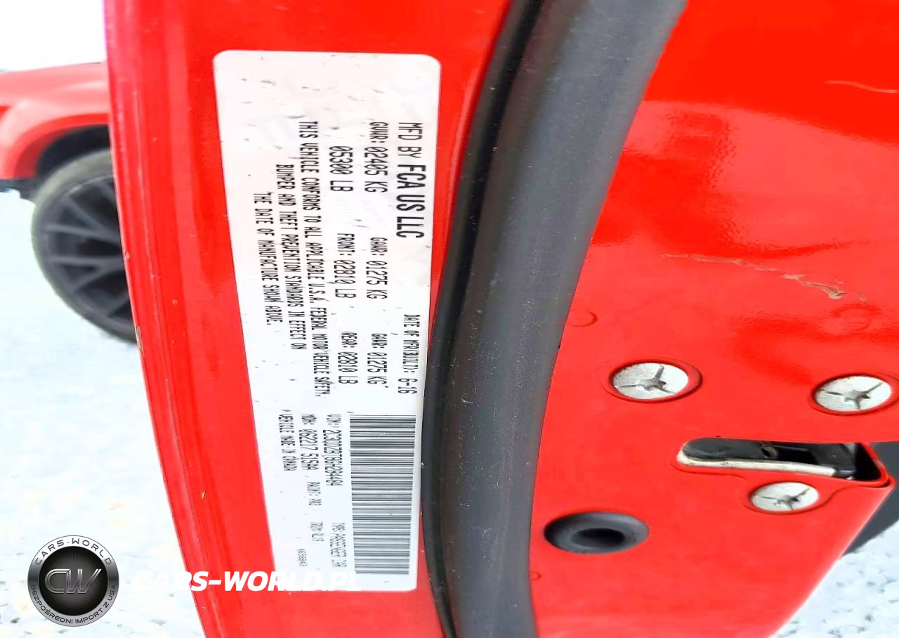 2016 Dodge Challenger R VIN:2C3CDZBT8GH284484 - 13