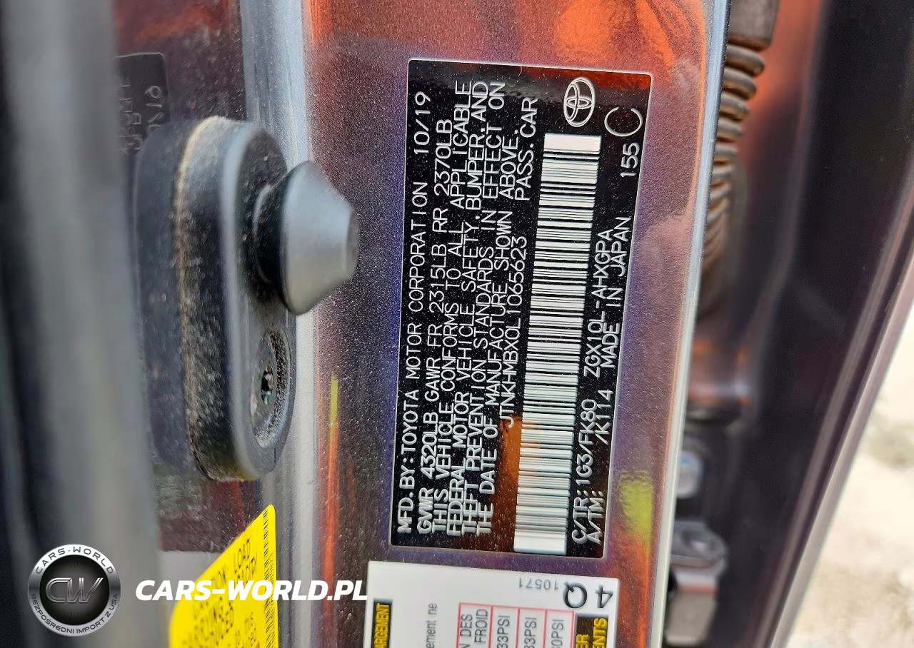 2020 Toyota C-Hr Xle VIN:JTNKHMBX0L1065623 - 12