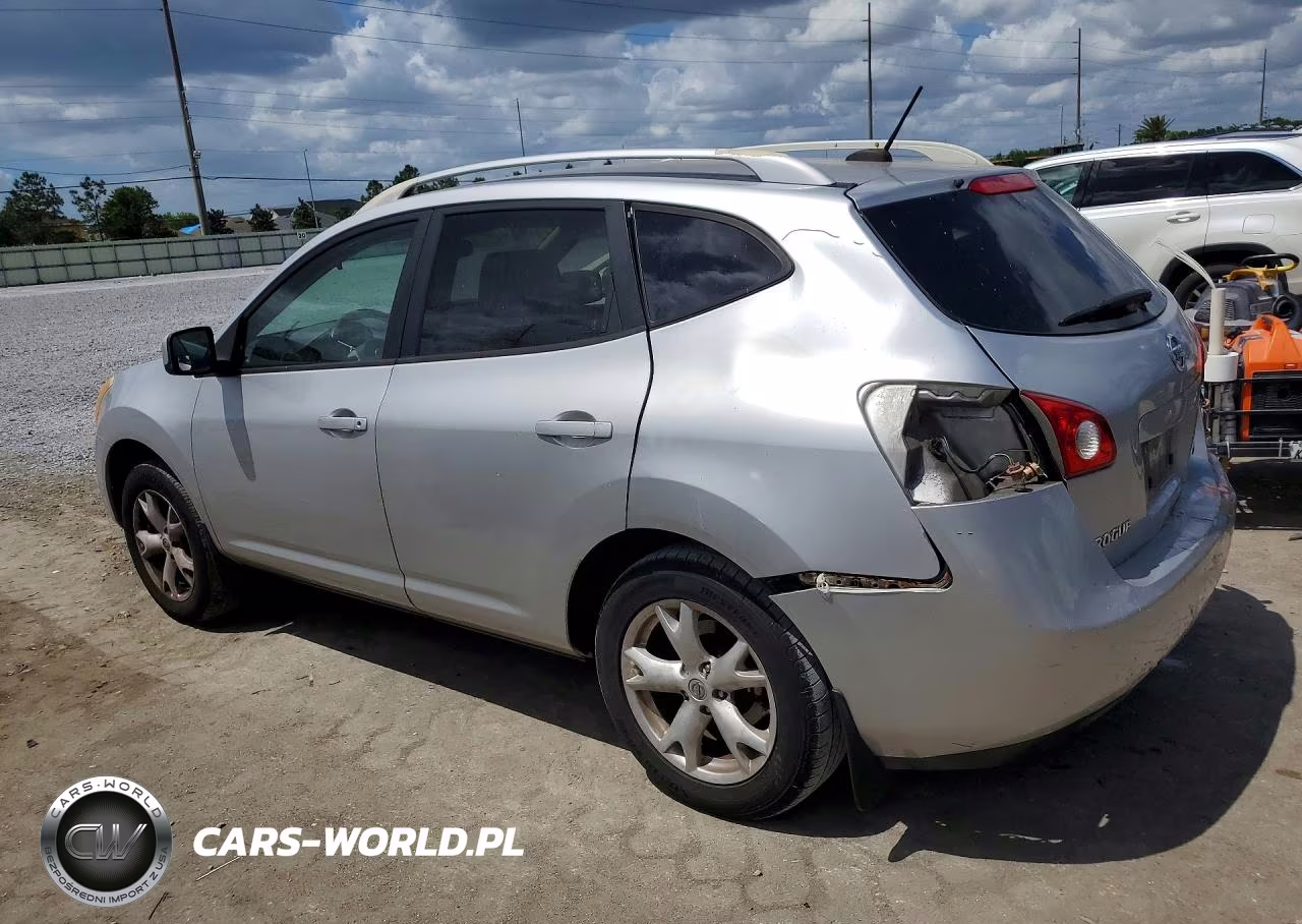 2008 Nissan Rogue S VIN:JN8AS58T68W302660 - 2