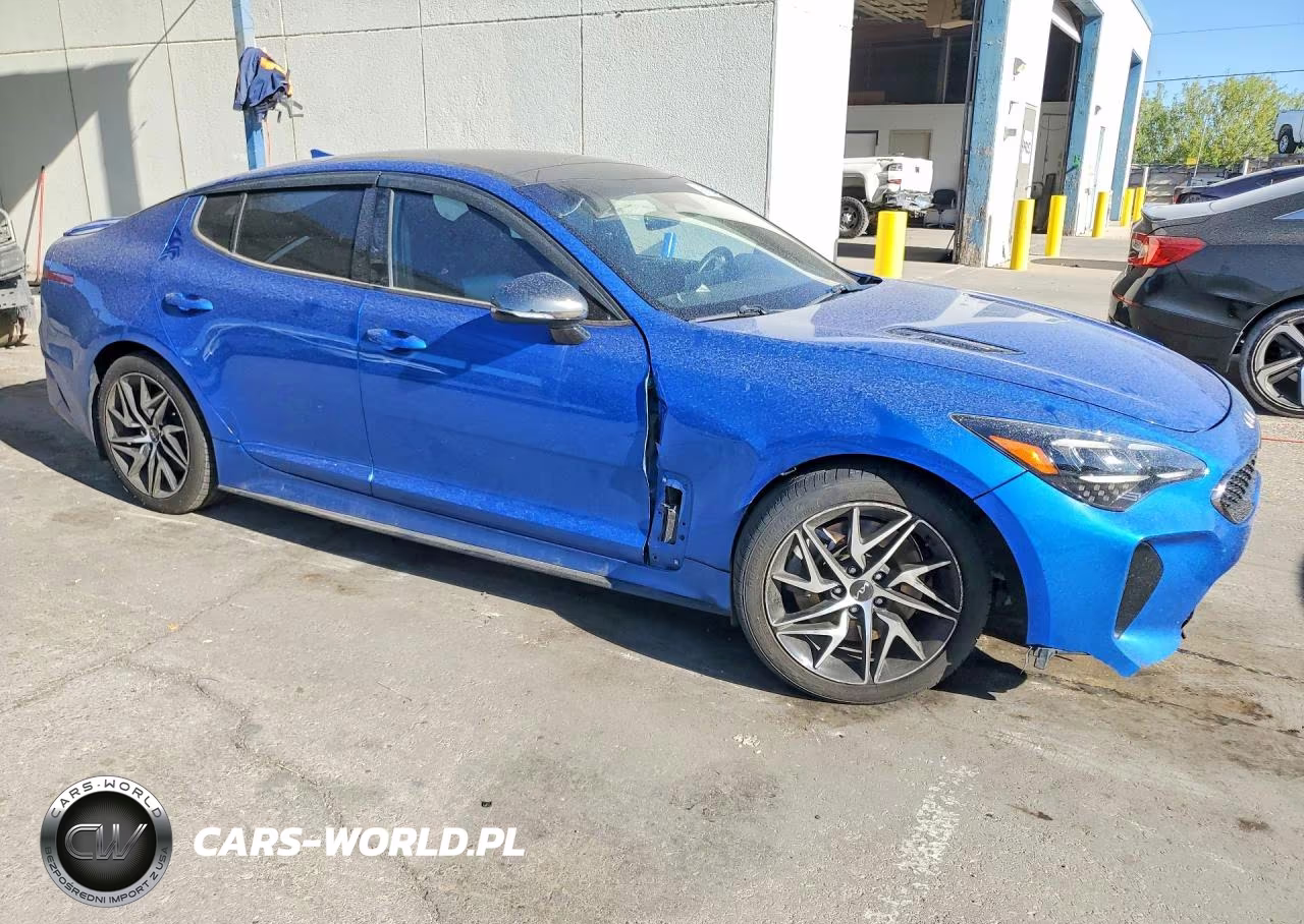 2022 Kia Stinger Gt-Line VIN:KNAE35LD4N6113458 - 4
