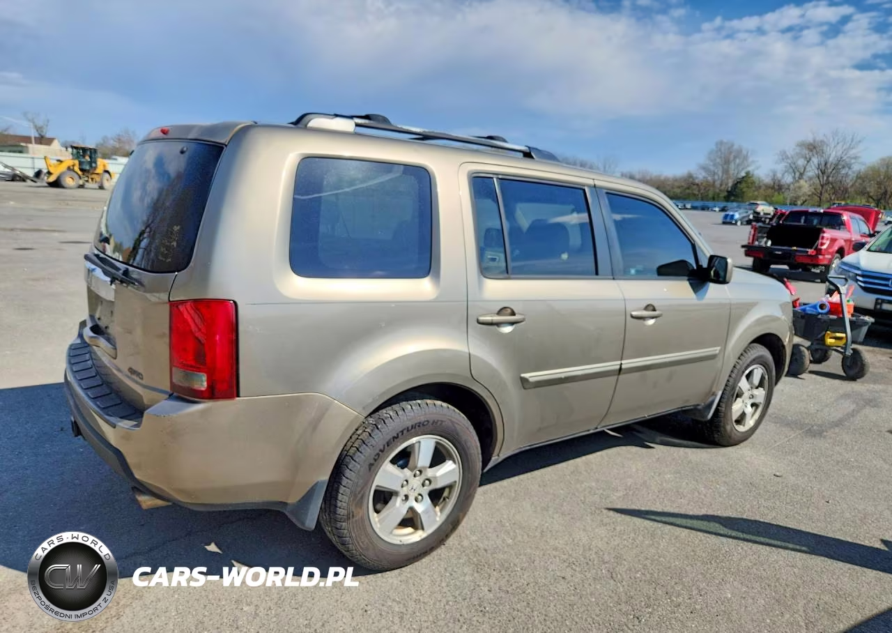 2009 Honda Pilot Ex VIN:5FNYF48479B000740 - 3