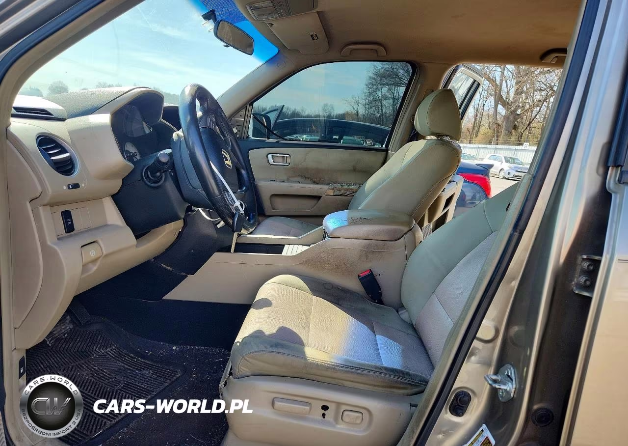 2009 Honda Pilot Ex VIN:5FNYF48479B000740 - 7