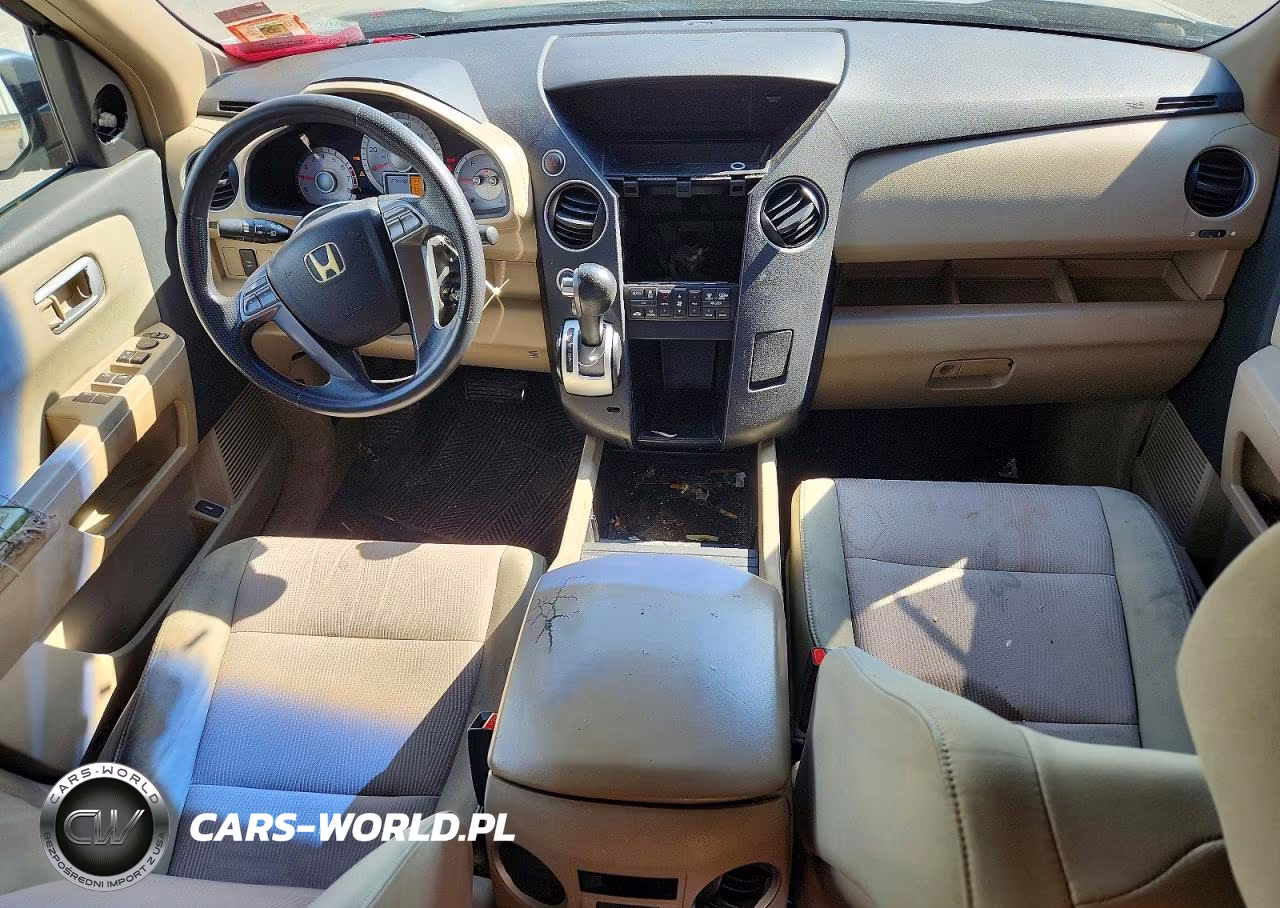 2009 Honda Pilot Ex VIN:5FNYF48479B000740 - 8