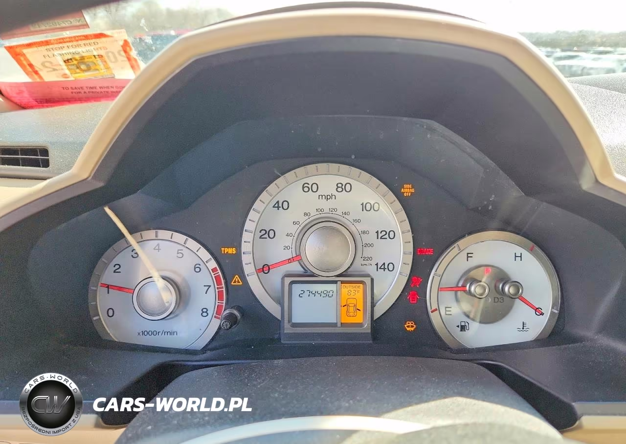 2009 Honda Pilot Ex VIN:5FNYF48479B000740 - 9