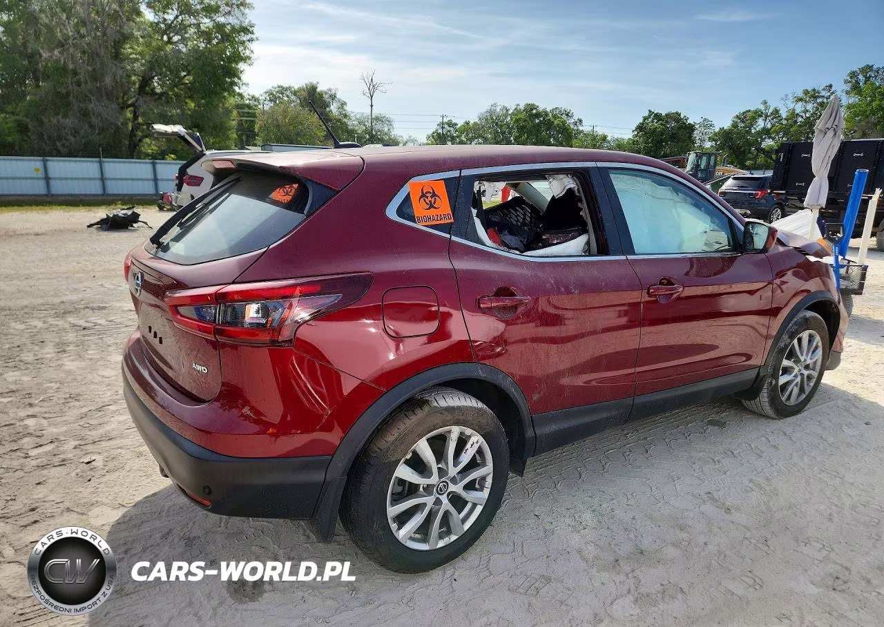 2021 Nissan Rogue Sport S VIN:JN1BJ1AWXMW445141 - 3