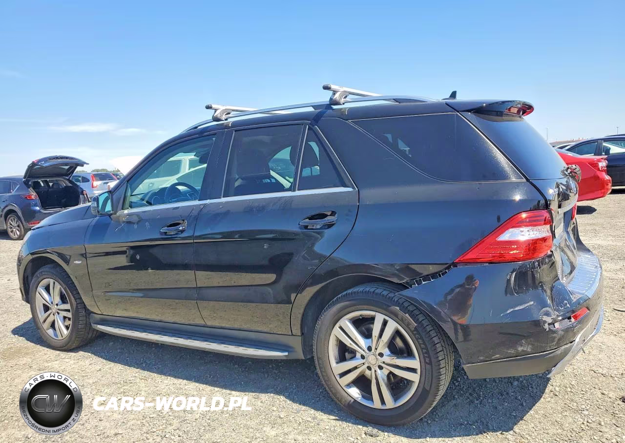 2012 Mercedes-Benz Ml 350 4Matic VIN:4JGDA5HB0CA056337 - 2