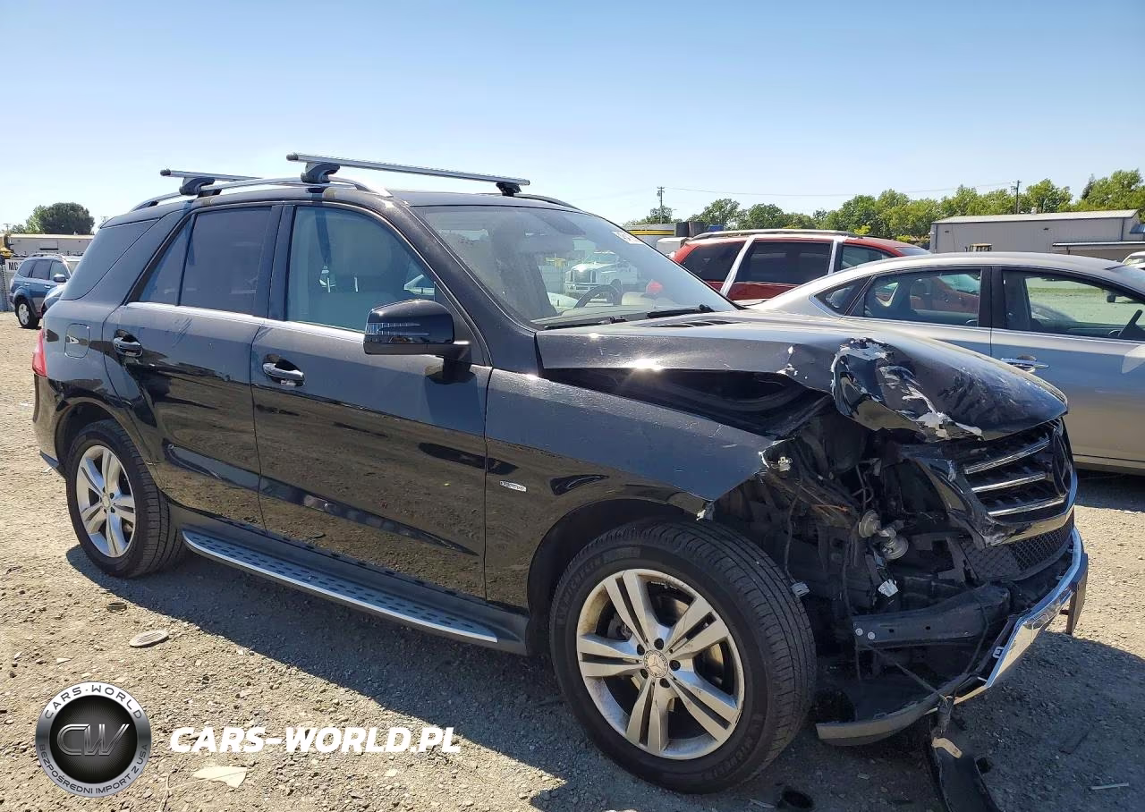 2012 Mercedes-Benz Ml 350 4Matic VIN:4JGDA5HB0CA056337 - 4