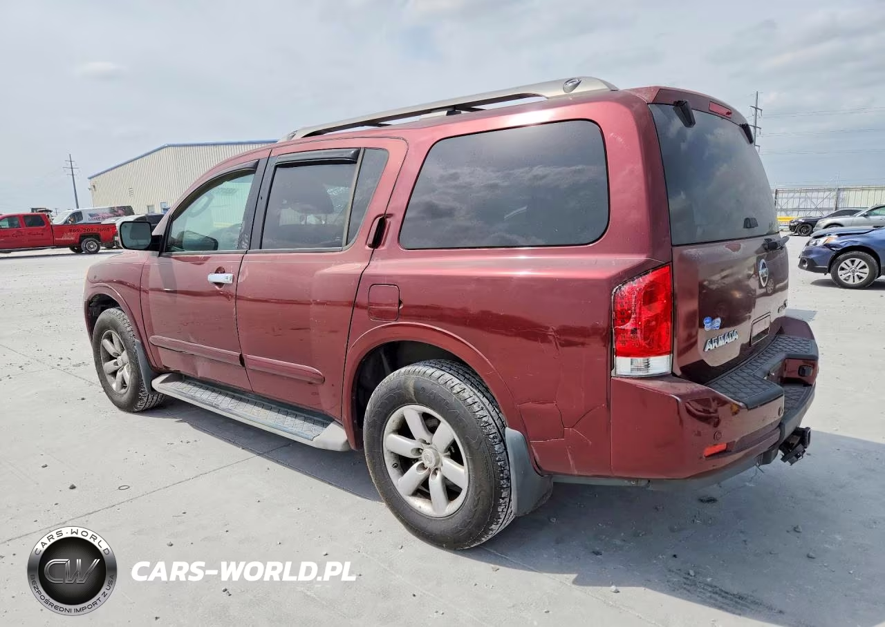 2010 Nissan Armada Se VIN:5N1BA0ND1AN605825 - 2