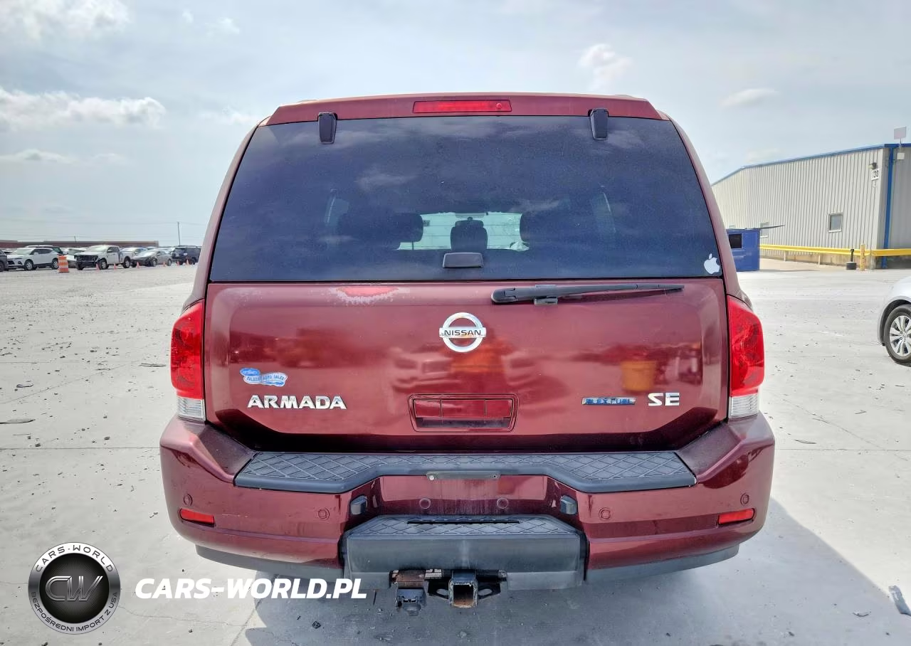 2010 Nissan Armada Se VIN:5N1BA0ND1AN605825 - 6