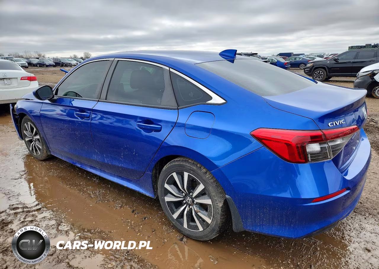 2022 Honda Civic Ex VIN:2HGFE1F79NH311307 - 2