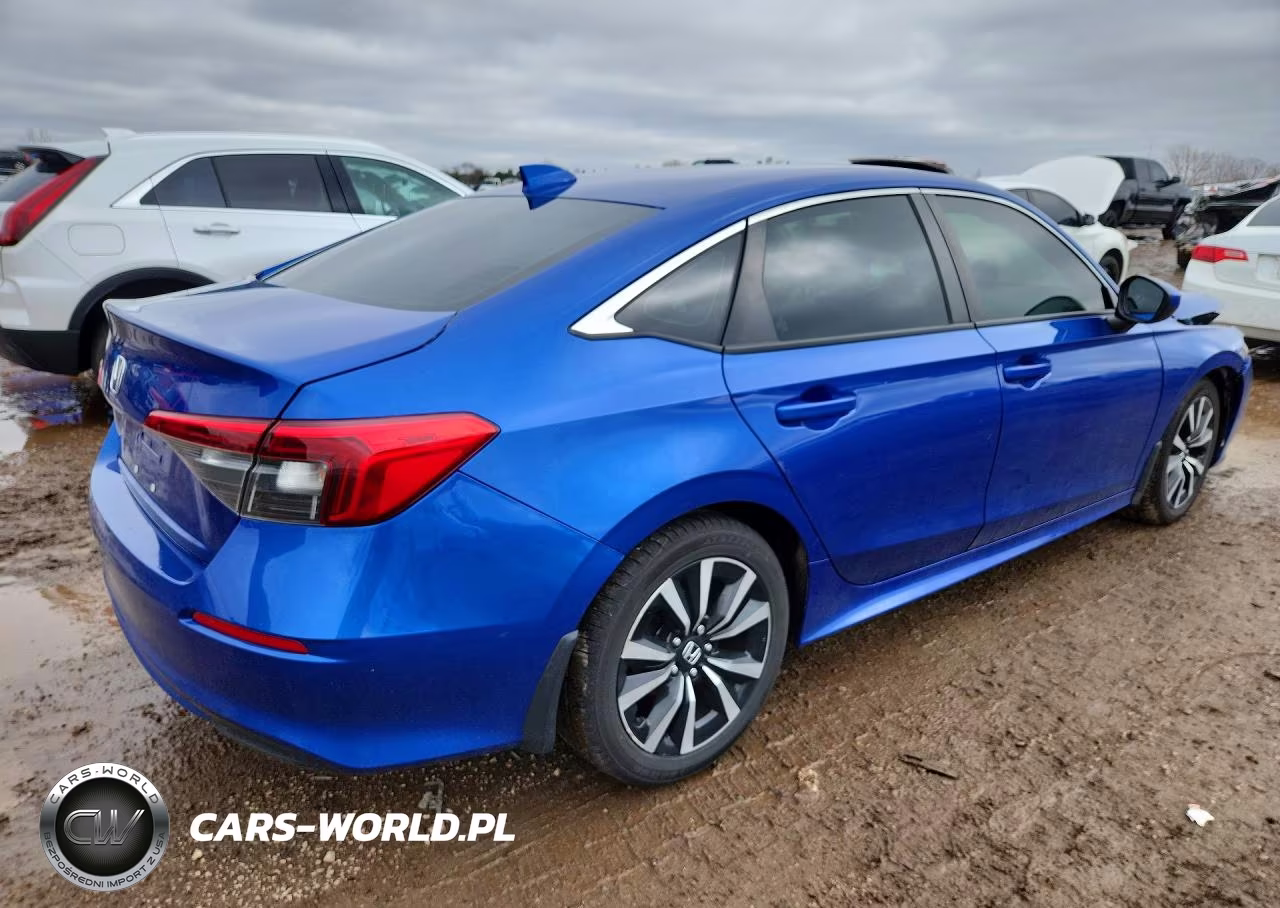 2022 Honda Civic Ex VIN:2HGFE1F79NH311307 - 3