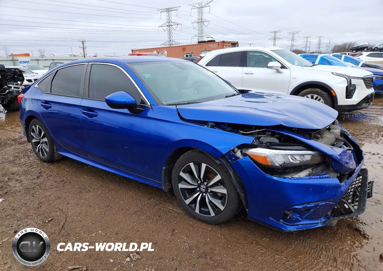 2022 Honda Civic Ex VIN:2HGFE1F79NH311307 - 4