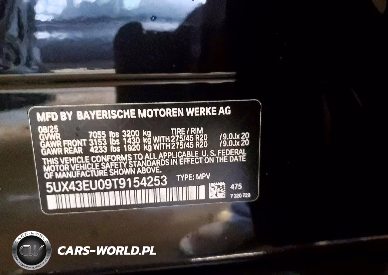 2026 BMW X5 xDrive50E VIN:5UX43EU09T9154253 - 14