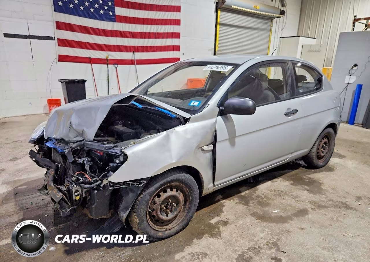 2010 Hyundai Accent Blue
