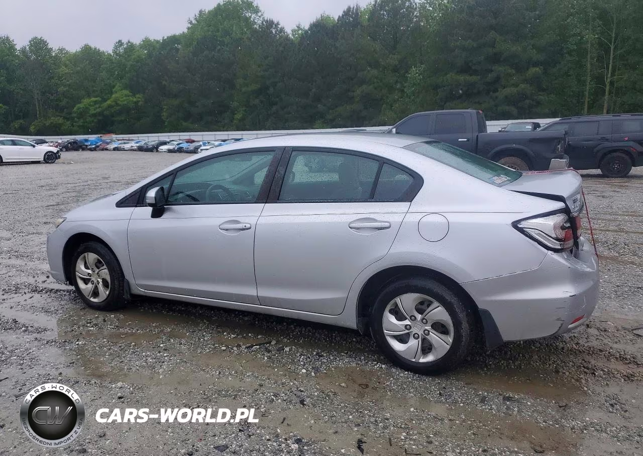 2014 Honda Civic Lx VIN:19XFB2F51EE015396 - 2