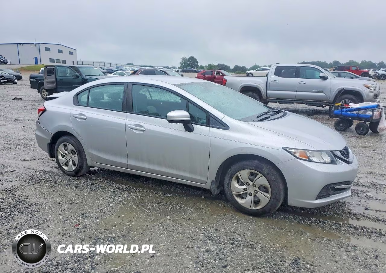 2014 Honda Civic Lx VIN:19XFB2F51EE015396 - 4