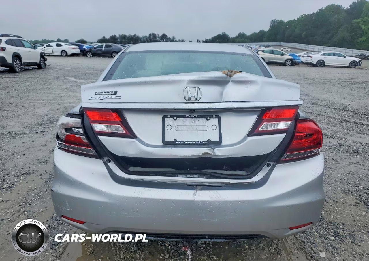 2014 Honda Civic Lx VIN:19XFB2F51EE015396 - 6
