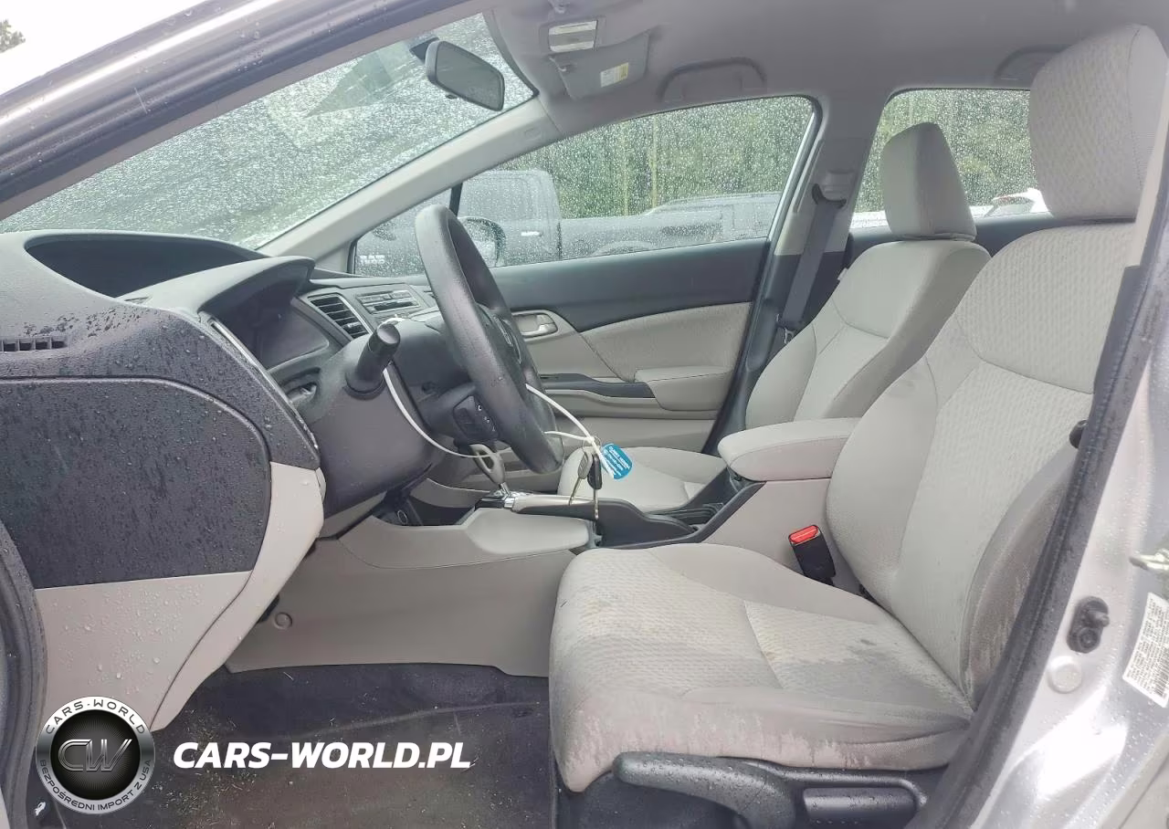 2014 Honda Civic Lx VIN:19XFB2F51EE015396 - 7