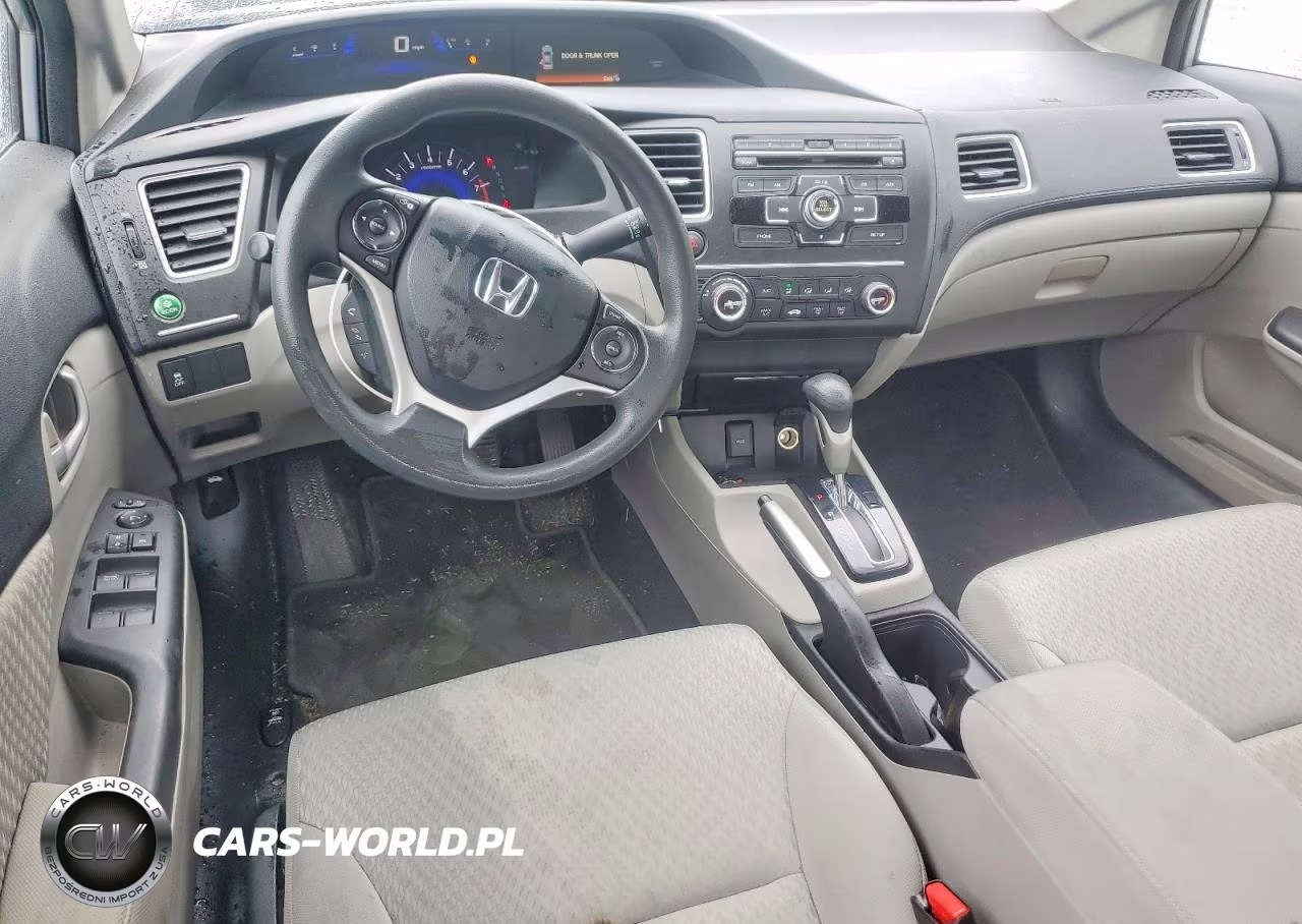 2014 Honda Civic Lx VIN:19XFB2F51EE015396 - 8