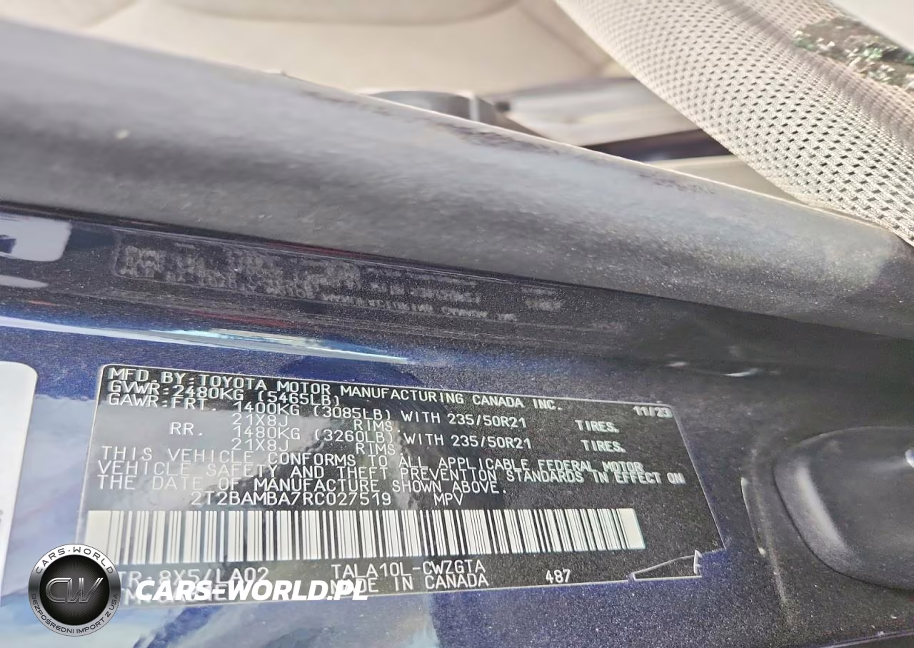 2024 Lexus Rx 350 Luxury VIN:2T2BAMBA7RC027519 - 12