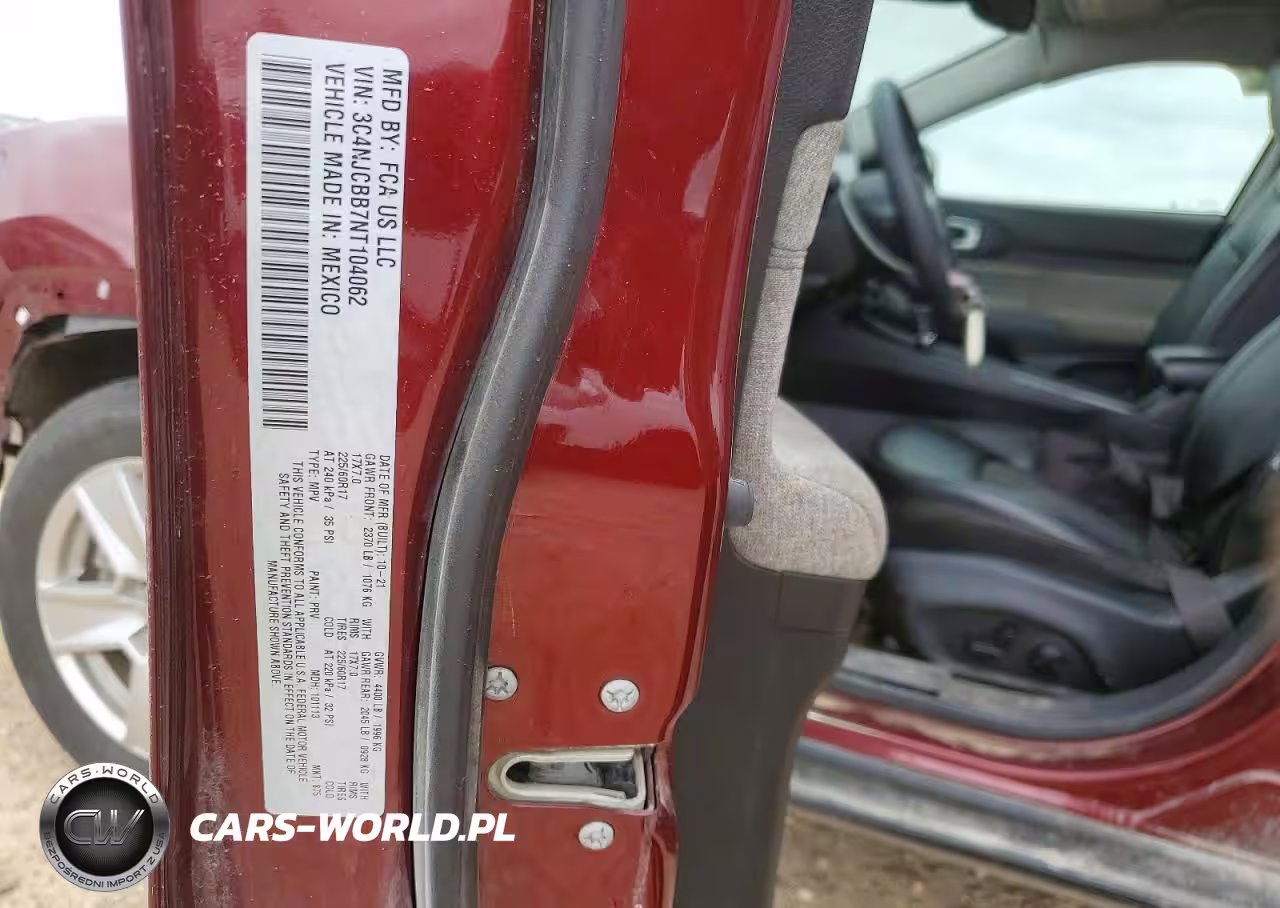 2022 Jeep Compass VIN:3C4NJCBB7NT104062 - 12