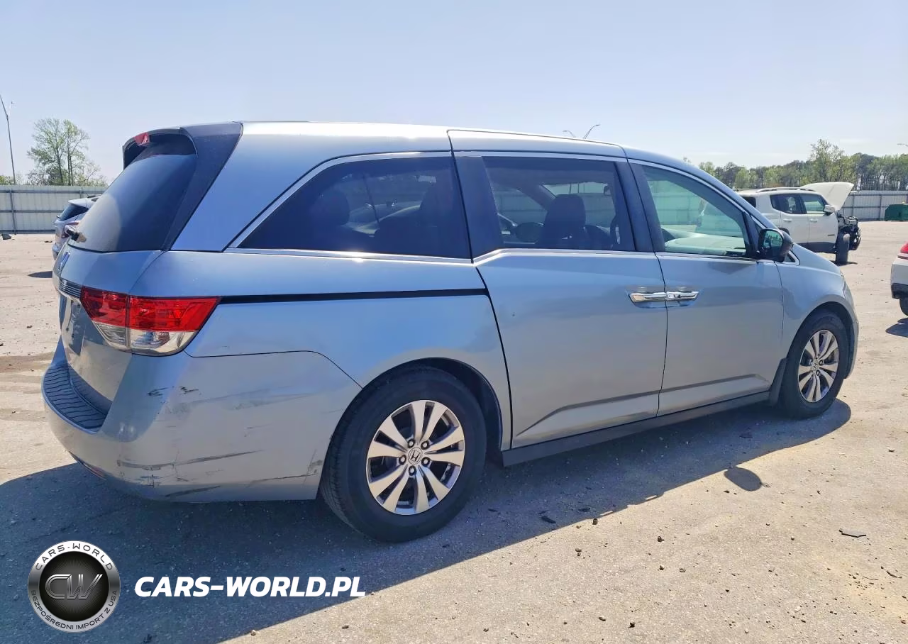 2014 Honda Odyssey Exl VIN:5FNRL5H67EB037219 - 3