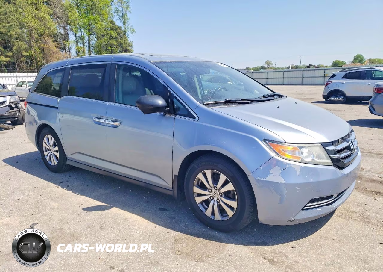2014 Honda Odyssey Exl VIN:5FNRL5H67EB037219 - 4