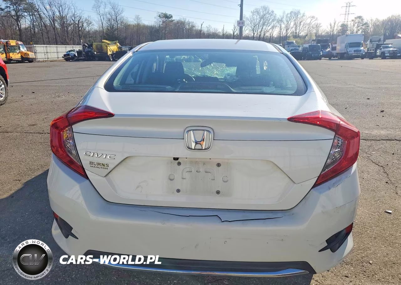 2020 Honda Civic Lx VIN:2HGFC2F63LH565840 - 6