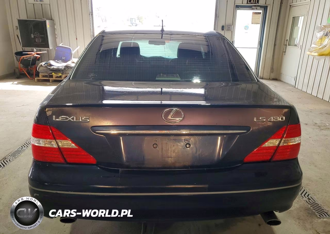2005 Lexus Ls 430 Base VIN:JTHBN36F955025544 - 6