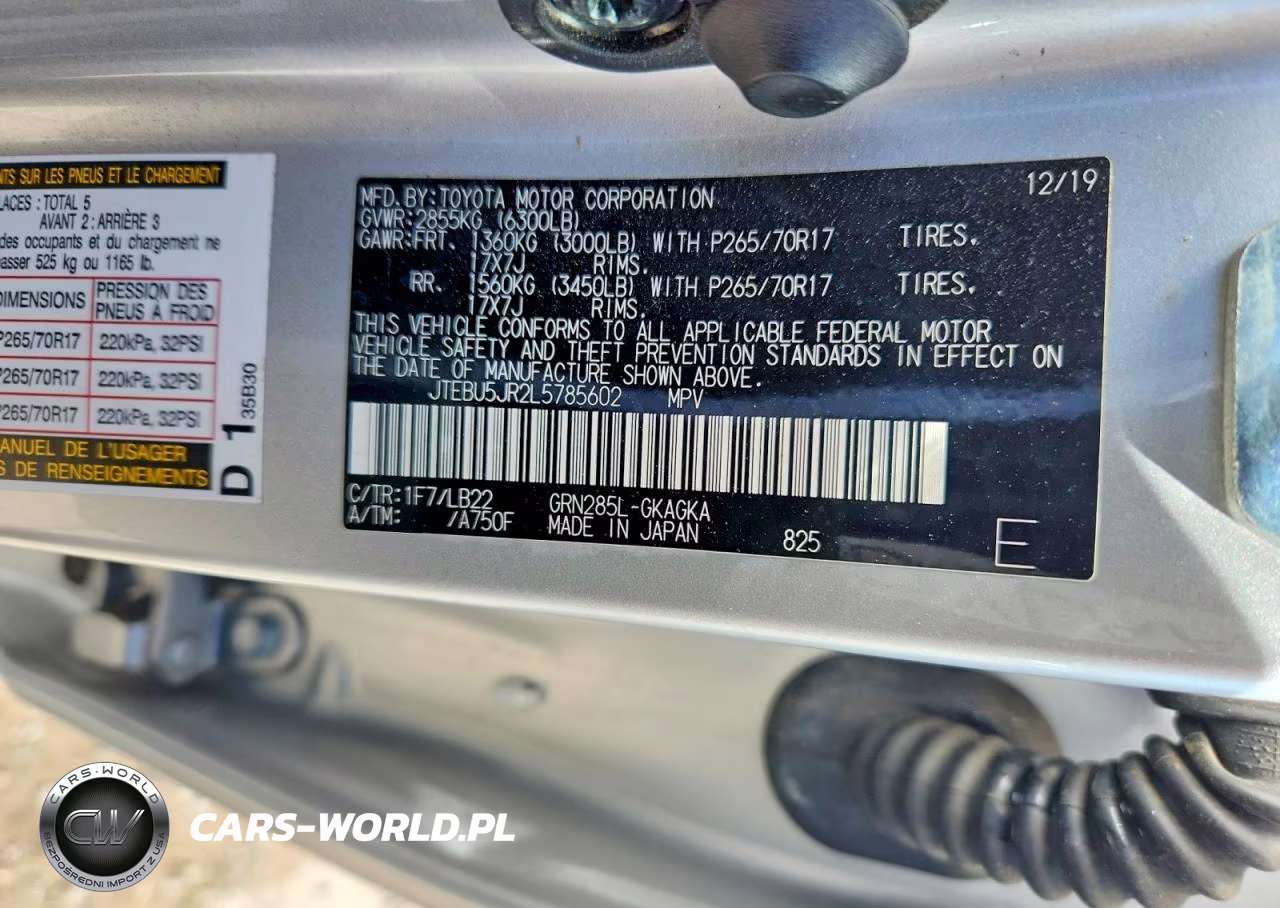 2020 Toyota 4Runner Sr5 Premium VIN:JTEBU5JR2L5785602 - 13