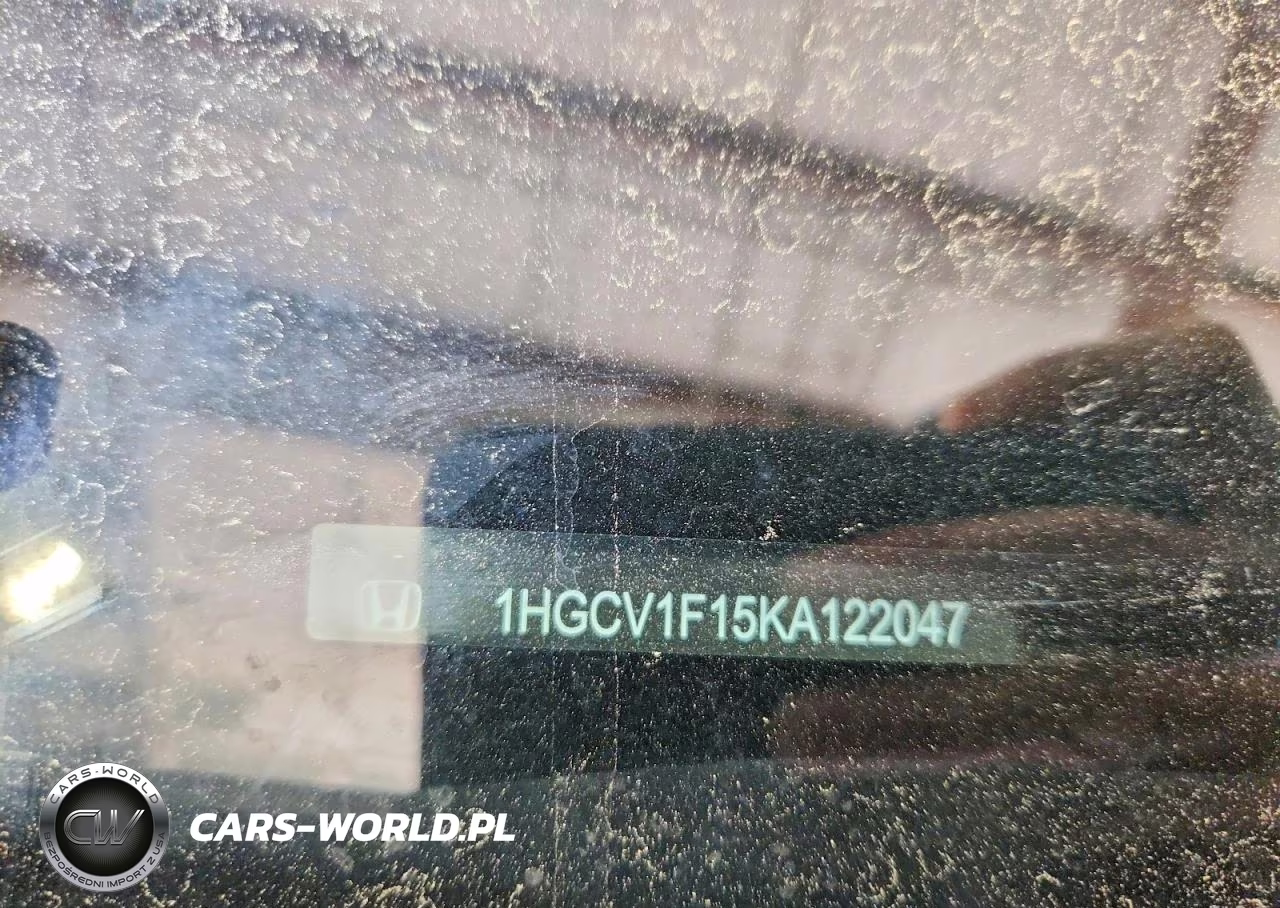 2019 Honda Accord Lx VIN:1HGCV1F15KA122047 - 12