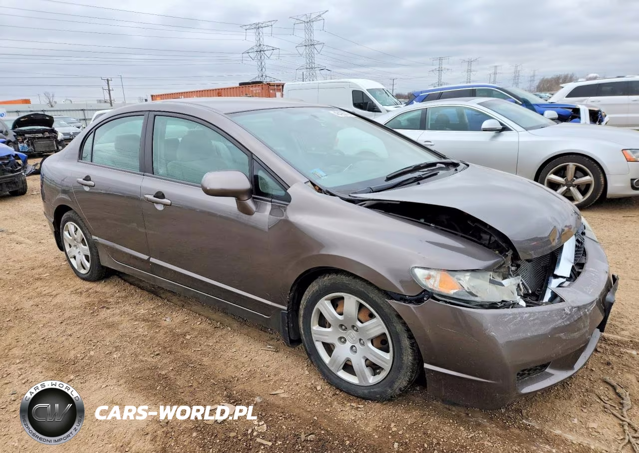 2010 Honda Civic Lx VIN:19XFA1F53AE077454 - 4