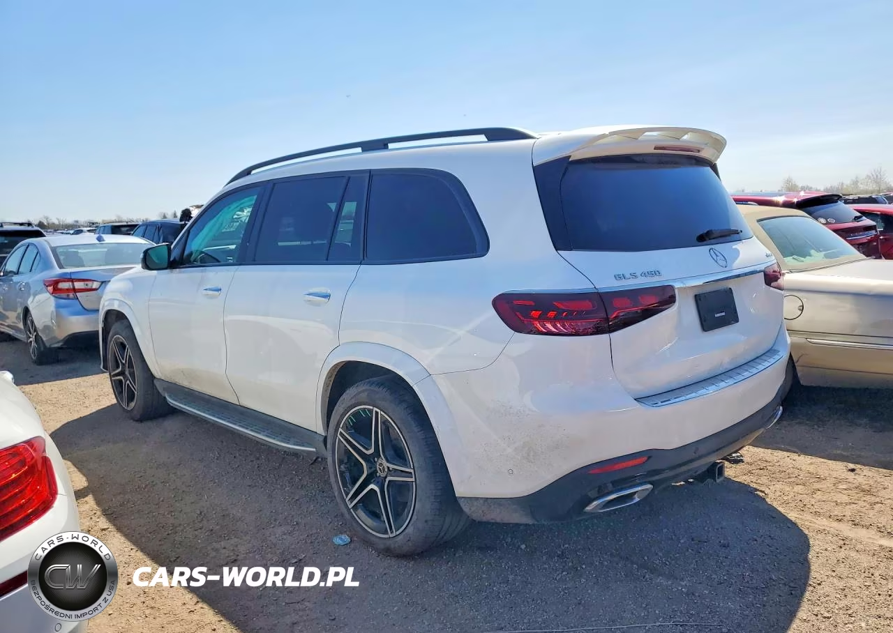 2025 Mercedes-Benz Gls 450 4Matic VIN:4JGFF5KE9SB286707 - 2