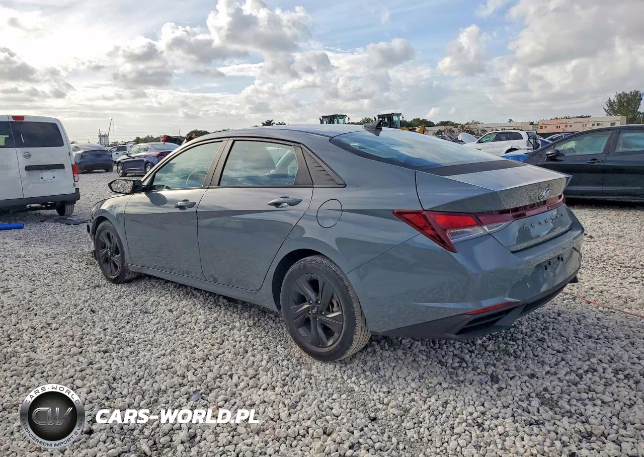 2021 Hyundai Elantra Sel VIN:KMHLM4AG9MU142197 - 2