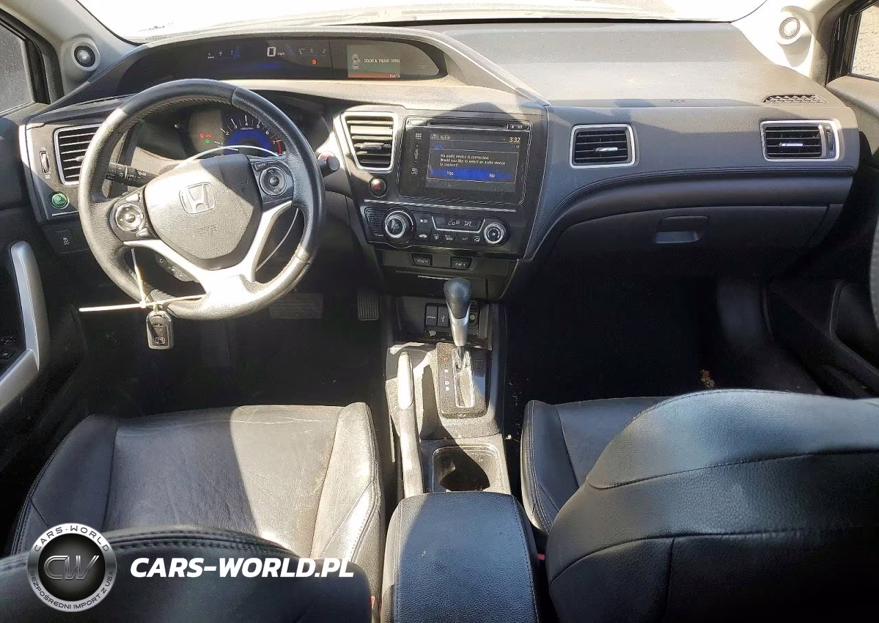 2015 Honda Civic Exl VIN:2HGFG3B01FH524834 - 8