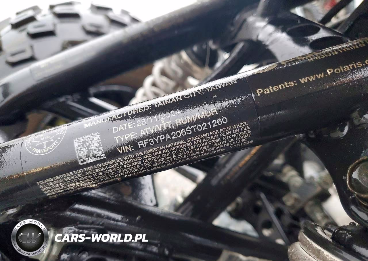2025 Polaris Atv VIN:RF3YPA206ST021260 - 10