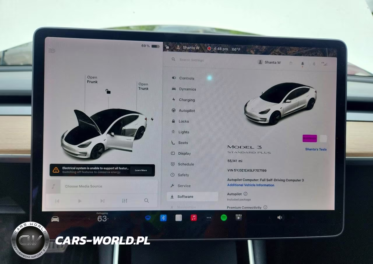 2020 Tesla Model 3 VIN:5YJ3E1EA5LF707199 - 9