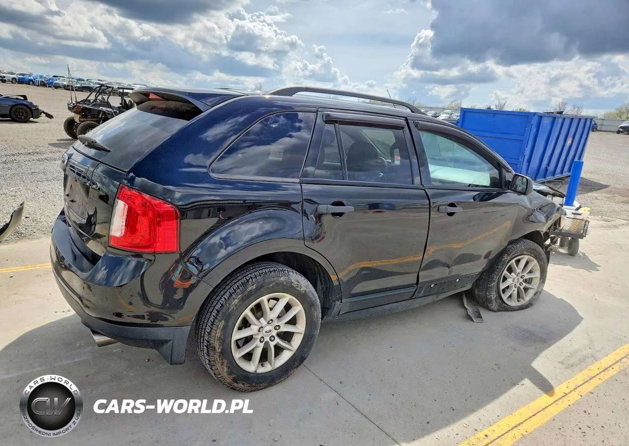 2013 Ford Edge Se VIN:2FMDK3GCXDBC21165 - 3