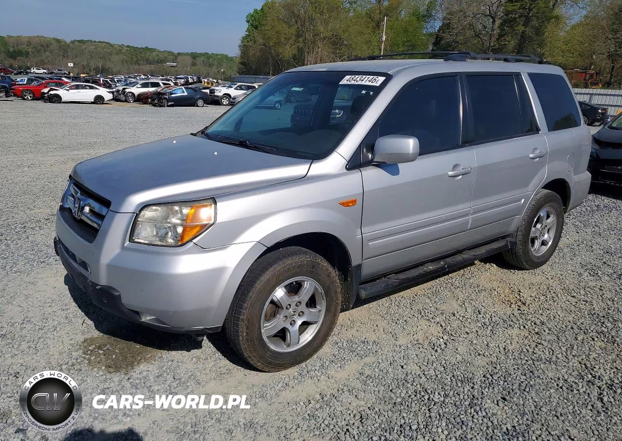 2008 Honda Pilot Ex VIN:5FNYF28488B000765 - 1
