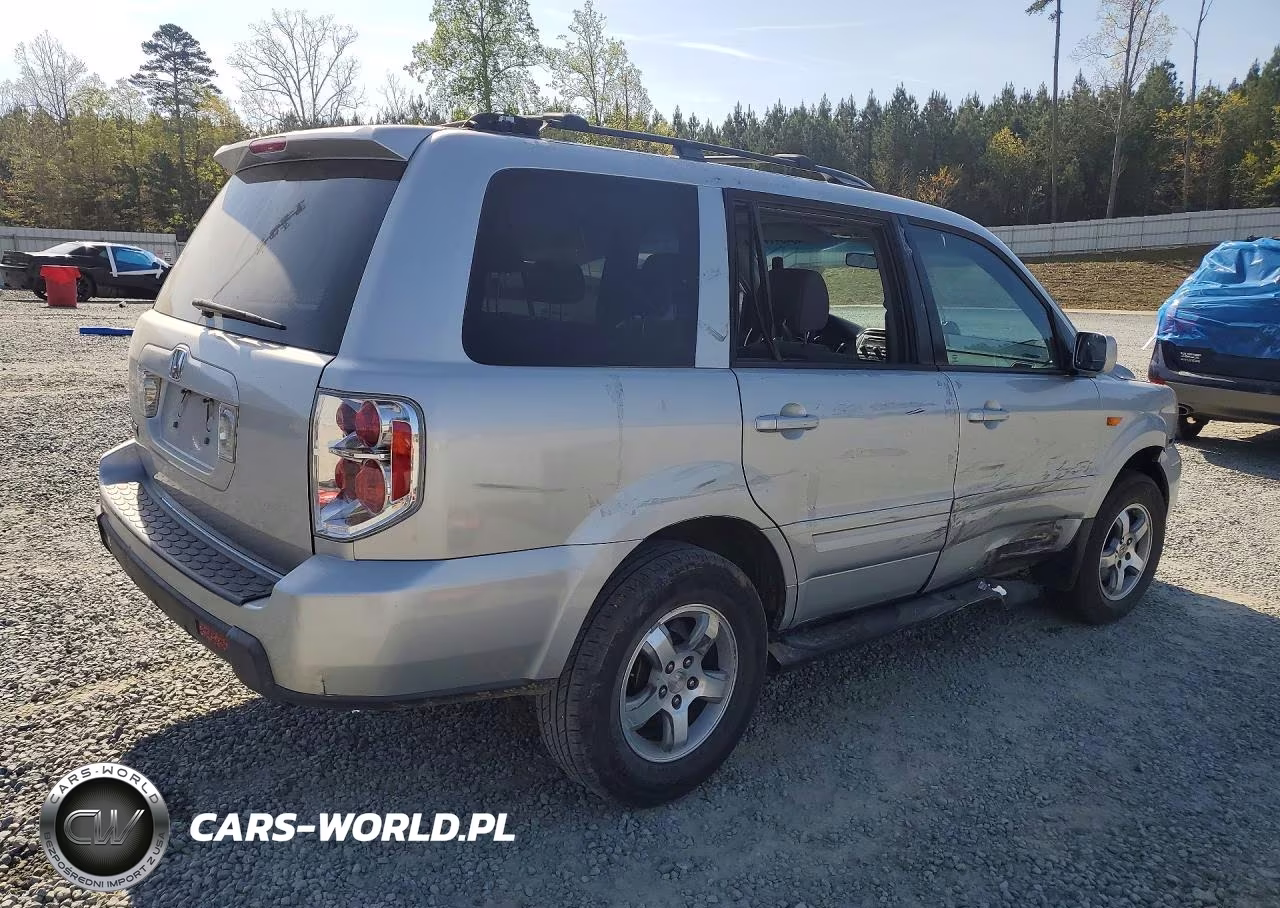 2008 Honda Pilot Ex VIN:5FNYF28488B000765 - 3